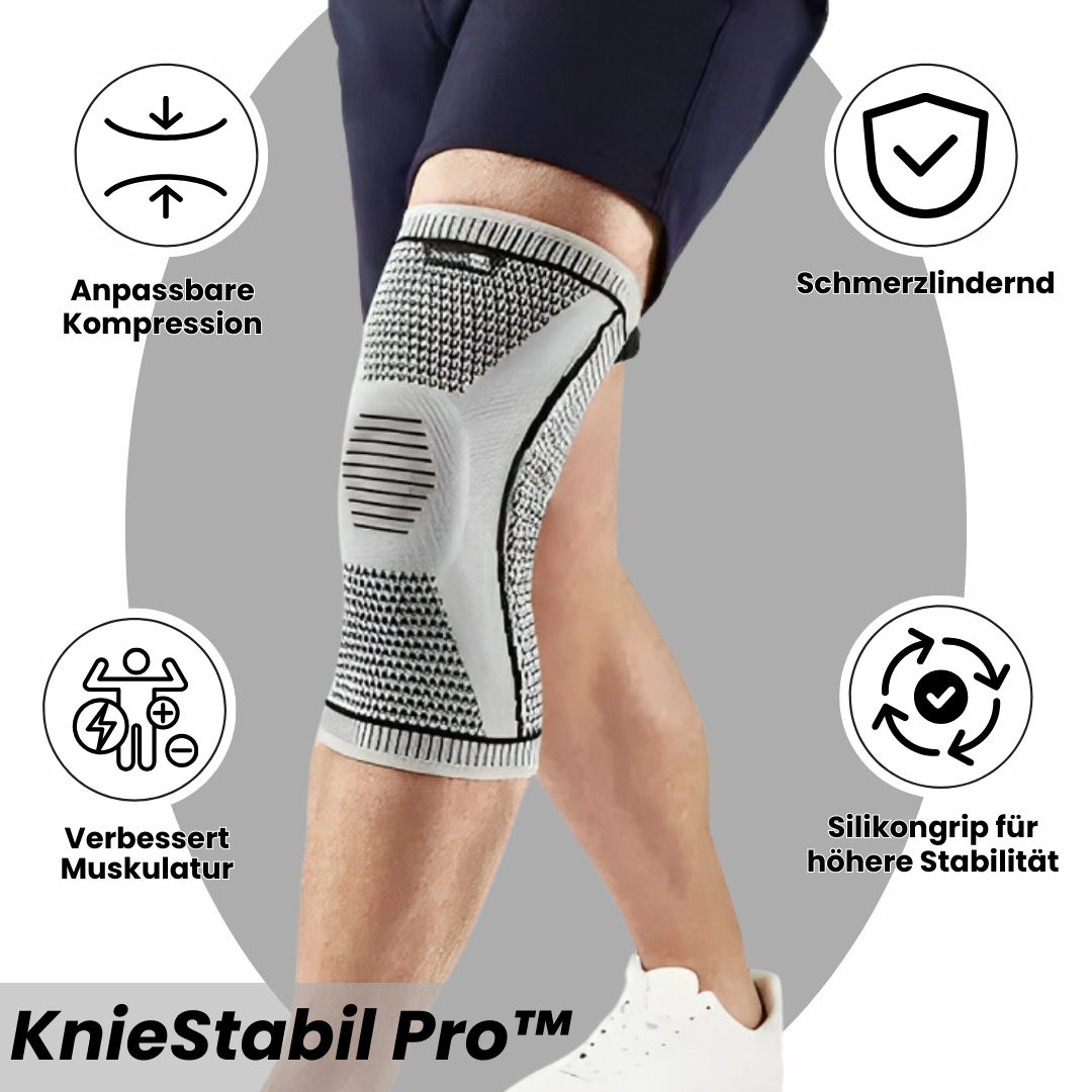 KnieStabil - orthopädische Kompressionsstütze zur Linderung von Knieschmerzen