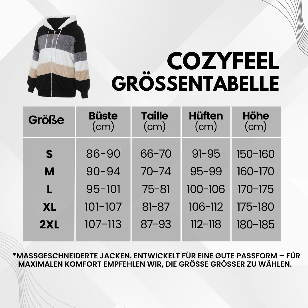 CozyFeel - Kuscheliger Kapuzenmantel mit Fleece-Charme