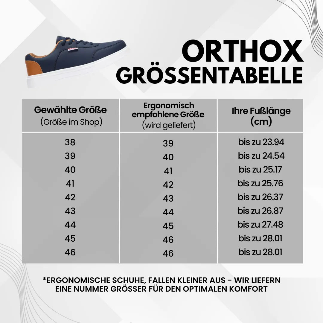 OrthoX - Ergonomische & rutschfeste Sneaker zur Schmerzlinderung