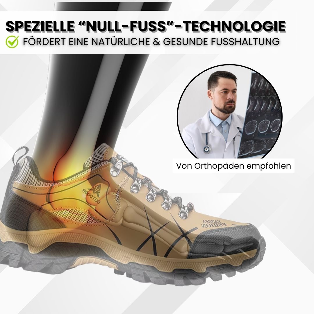 Orthopädische, rutschfeste & wasserdichte Wanderschuhe
