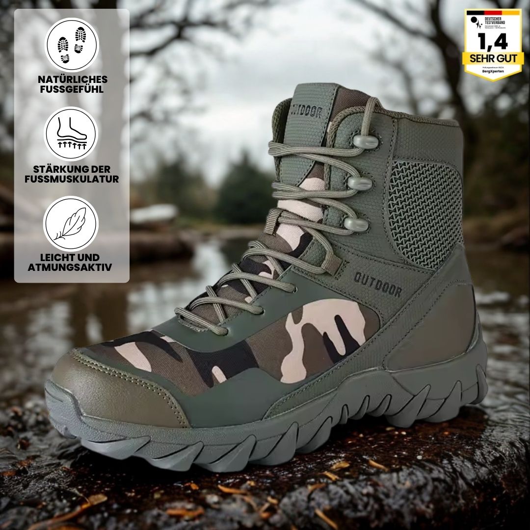 TacticStep - Taktischer, Ergonomischer & Wasserdichter Outdoor-Stiefel