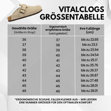 Lade das Bild in den Galerie-Viewer, VitalClogs - ergonomische &amp; rutschfeste Clogs - das Original - Sonderaktion 1+1 Gratis
