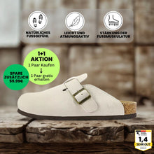 Lade das Bild in den Galerie-Viewer, VitalClogs - ergonomische &amp; rutschfeste Clogs - das Original - Sonderaktion 1+1 Gratis
