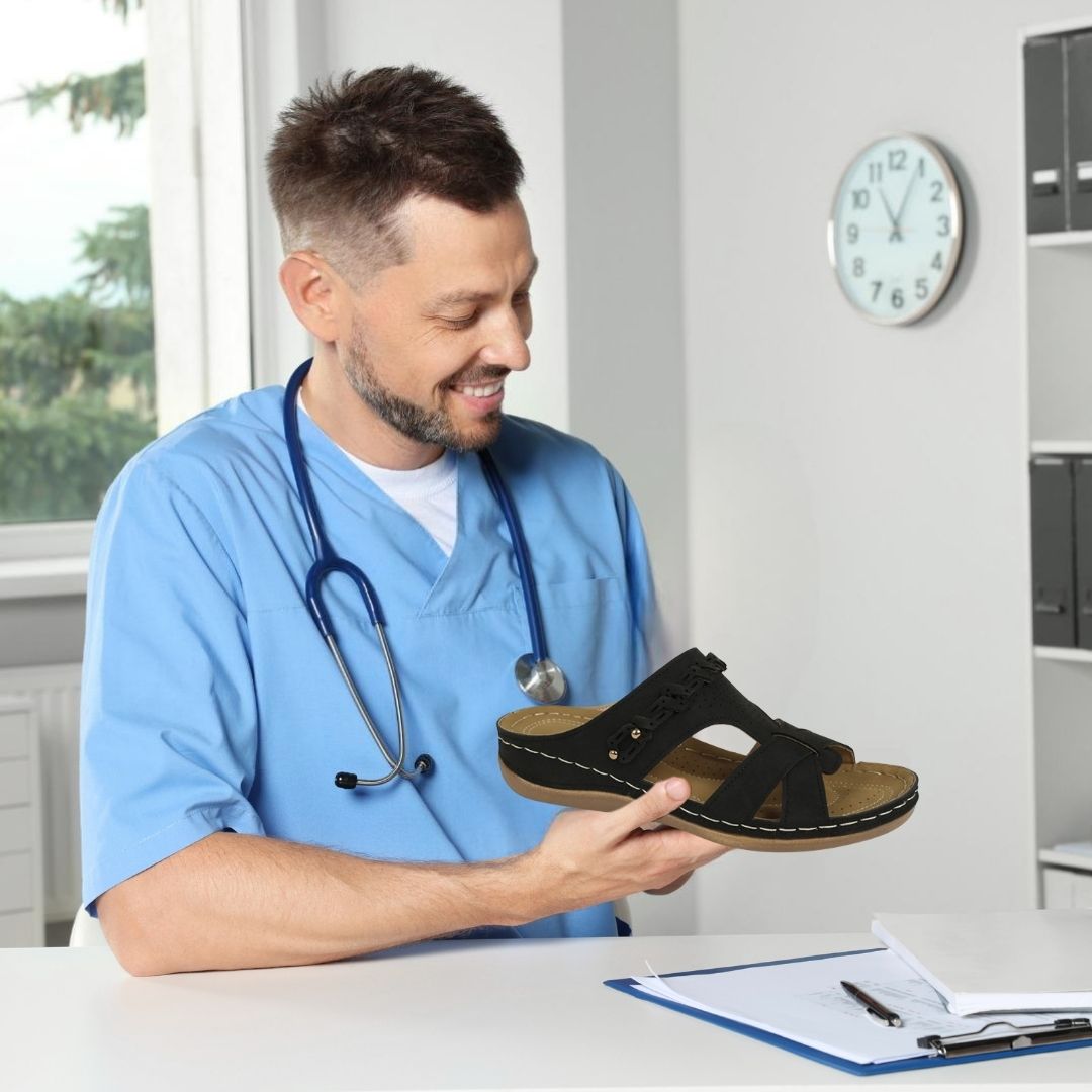 VivaFit - ergonomische & rutschfeste Sandalen zur Schmerzlinderung